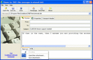 Viewer for TNEF-files (winmail.dat) screenshot